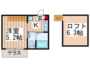 ダルーチャ北初富の物件間取画像